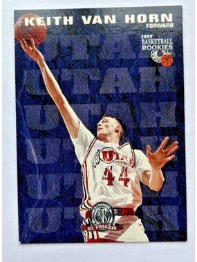 1997 Keith Van Horn Rookie Basketball Card Forward Utah All-American SB S332